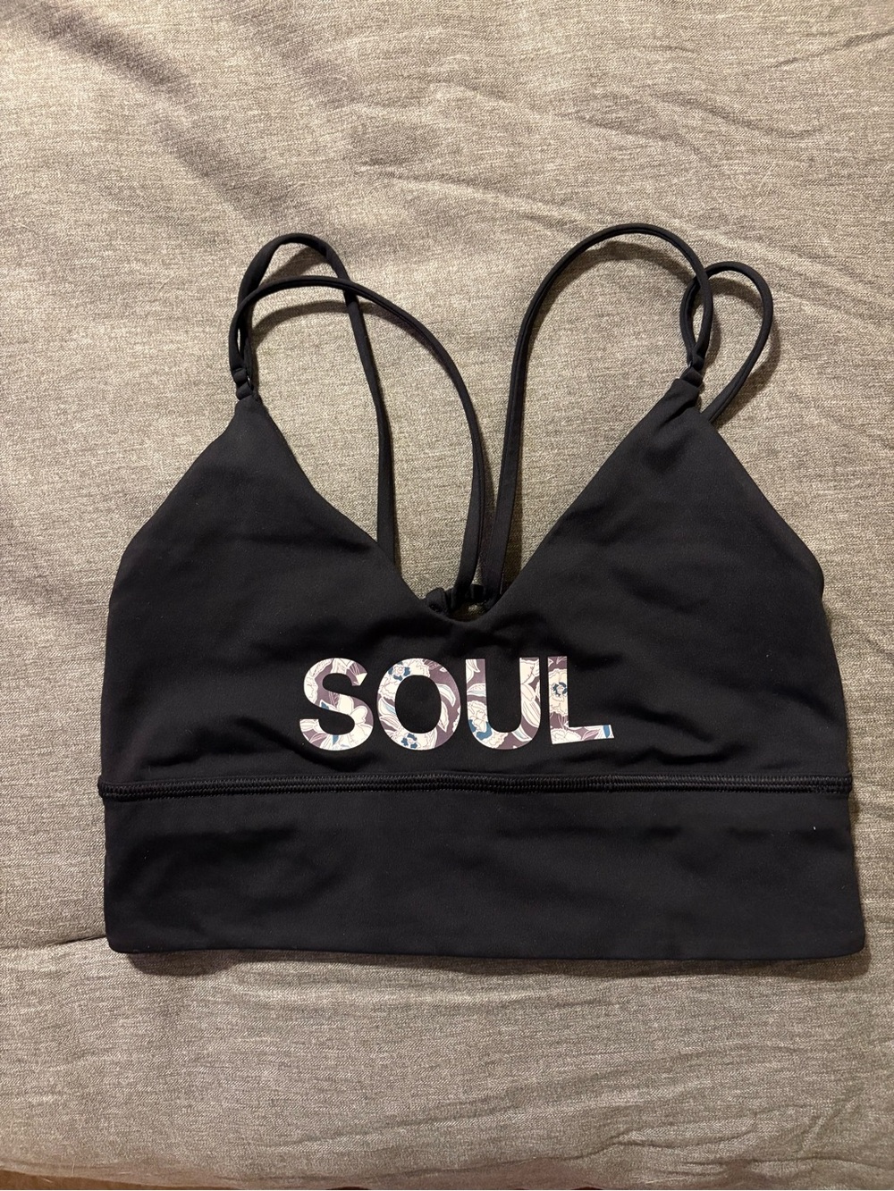 Lululemon x Soulcycle Energy Longline Sports Bra